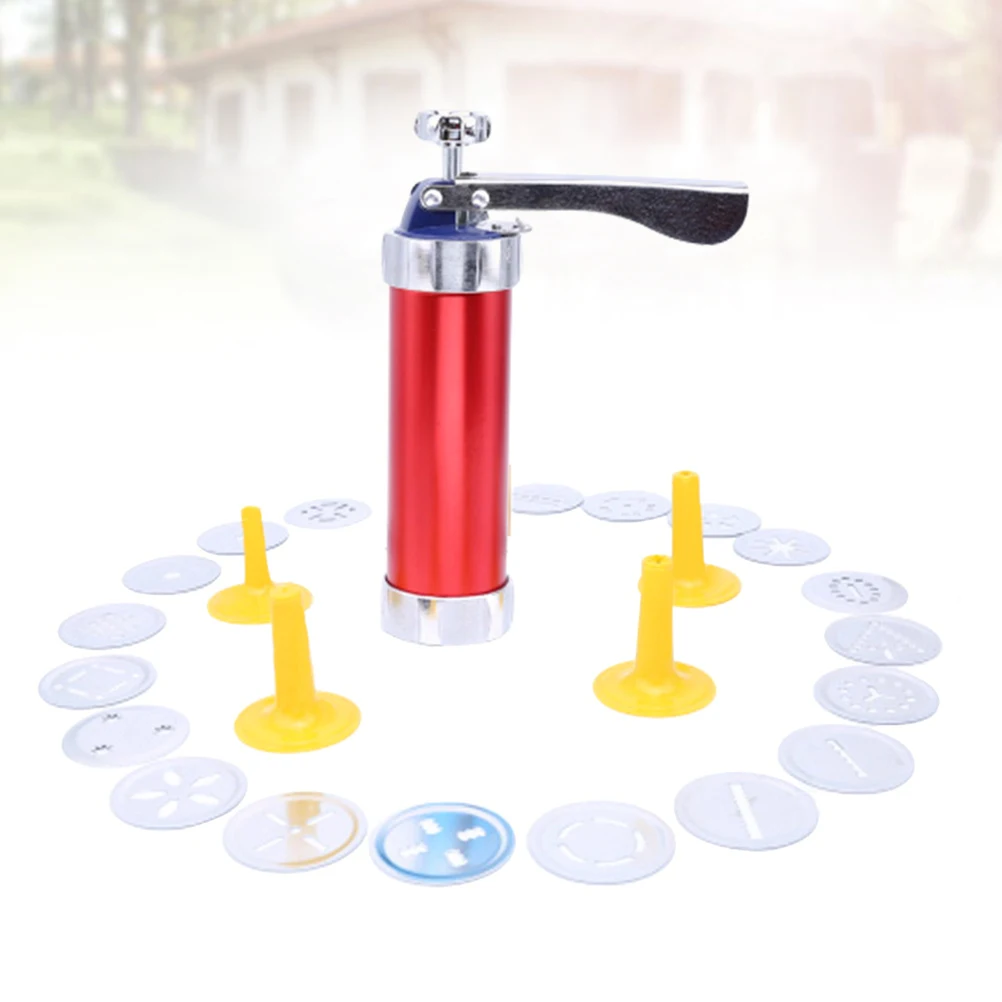 

Cream Bottle Biscuit Syringe Decorating Tool Cake Making Metal Kitchen Pastry Mould Sugarcraft Tool Lightweight