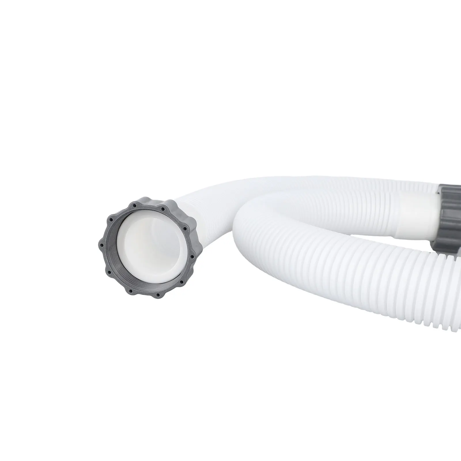 59 Inch 1.5 Inch Diameter Replacement Hose With Nuts For For Intex 29060E Pool Filter Saltwater System Accessory Part