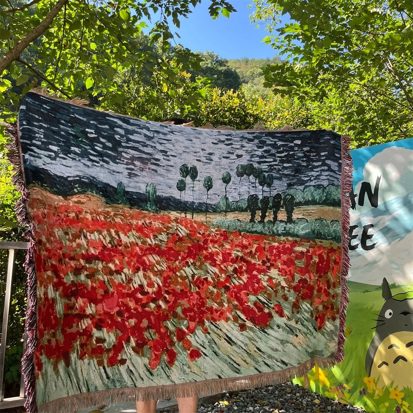 Van Gogh Oil Painting Tapestry Blankets Bed Artistic Retro For Home Decoration Sofa Towel Flower Picnic Mat Bed Cover Drop ship