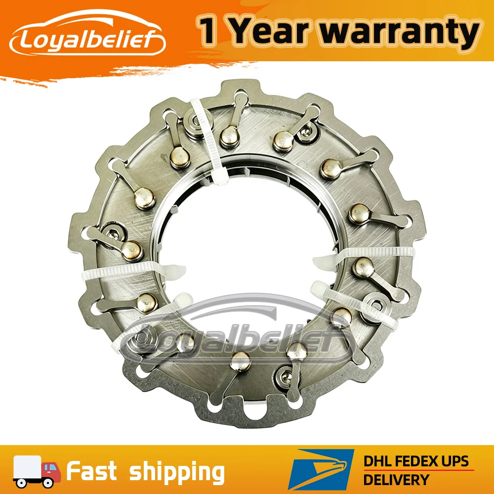 Turbo Nozzle Ring For BMW 525D E60 E61 130KW 177HP M57D25 2003-2007 750080 454135-0005 709837 710415 view 3