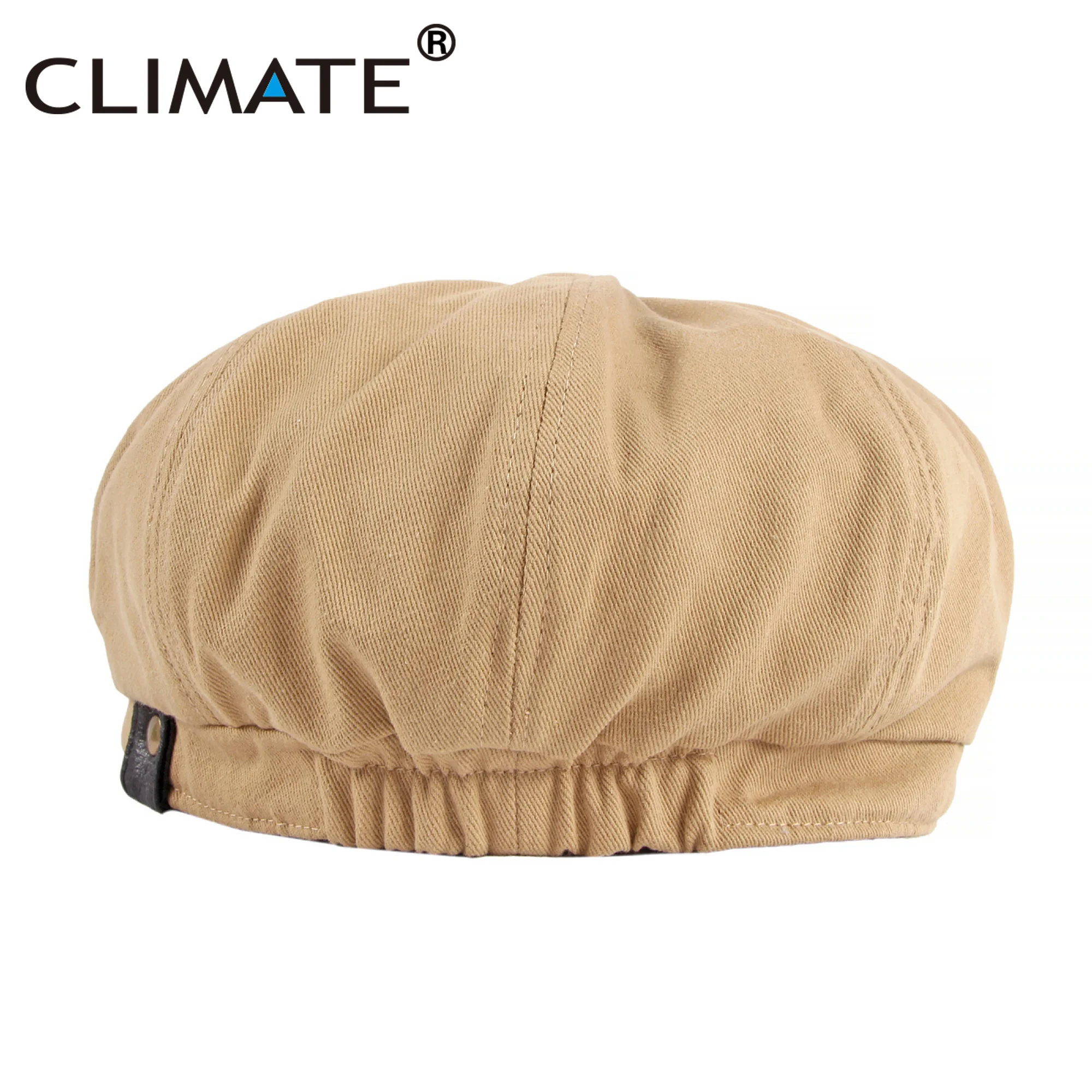 CLIMATE Super Cool New Cotton Solid Berets Cap Hat Brother Men Washed Blank Newsboy Caps Beret Cap Vintage Hat for Men Man Dad