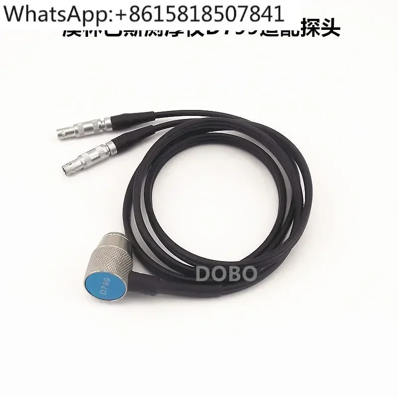 Ultrasonic thickness gauge probe compatible with Olympus D799-5MHZ