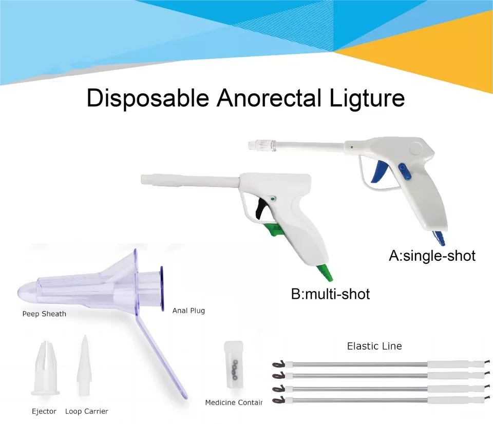 Disposable Anorectal Ligature Device For Hemorrhoid Treatment With CE ISO