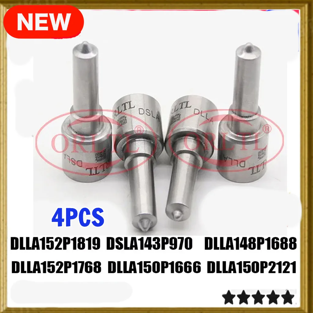 

4 шт. DLLA148P1688 DLLA152P1819 DSLA143P970 DLLA152P1768 DLLA150P1666 DLLA150P2121 для дизельной форсунки Common Rail BOSCH