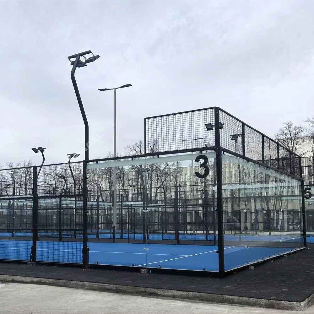 

Panoramic Padel Tennis Court Manufacturer in China Outdoor Paddle Court Field Supplier
