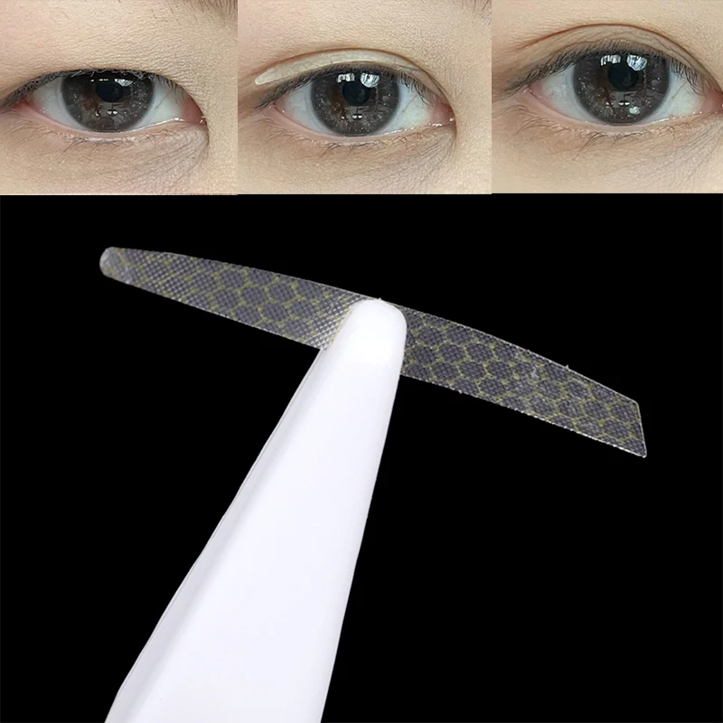 360/720PCS Invisible Double Eyelid Tape Self-Adhesive Transparent Eyelid Stickers Slim/Wide Waterproof Fiber Stickers For Eyelid