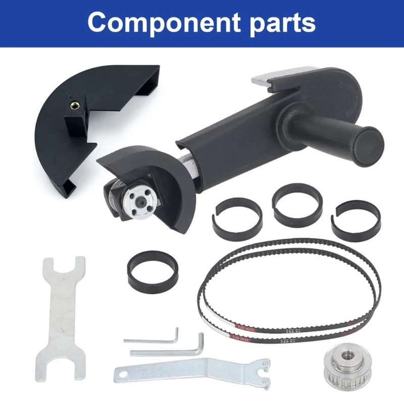 ipiip Angles Grindings Converter Set for Carvings Digging Achieve Professional Result for Model100/115/125 Angles Grinders