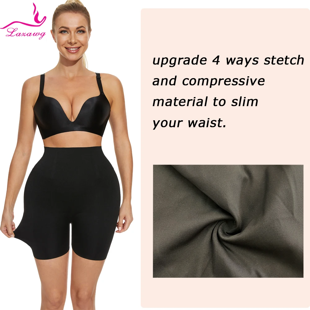 LAZAWG Women  Tummy Control Panties Body Shaper Butt Enhancer Underwear Waist Trainer Hip Shapewear Belly Butt Lifter Shaper