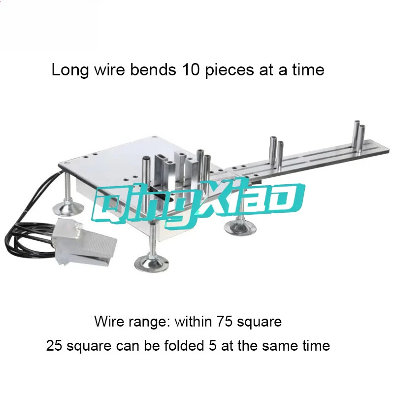 Semi Automatic Stainless Steel Pneumatic Cable And Wire Bending Machines Easy Operation For Electronic Industrial Production Use - view 5