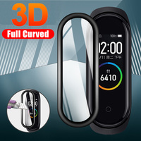 2 pc Protective Film For Mi band 7 6 5 4 Soft Screen Protector For Xiaomi MiBand 7 6 5 4 Smart Watch Strap Bracelet Not Glass