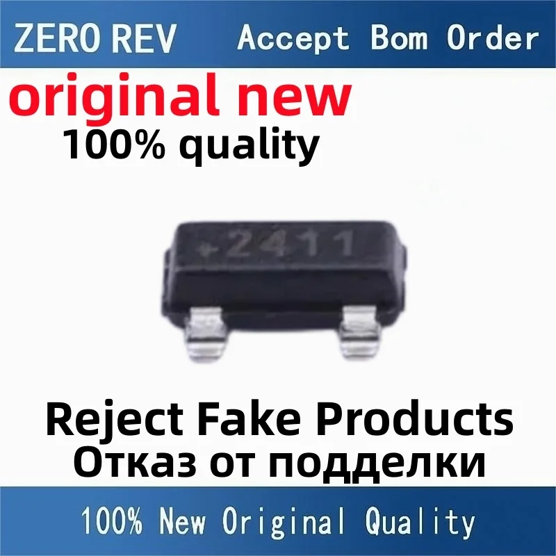 

2-5Pcs 100% New DS2411R+T&R +2411 SOT-23 DS2484R+T 3H SOT-23-6 Brand new original chips ic