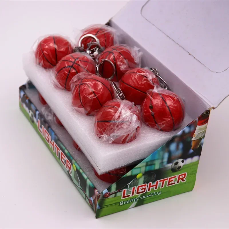 Mini Briquet Gonflable Portable en Métal, Flamme Ouverte, Pendentif Personnalisé, Décoration, Cadeau, Accessoires pour Amis