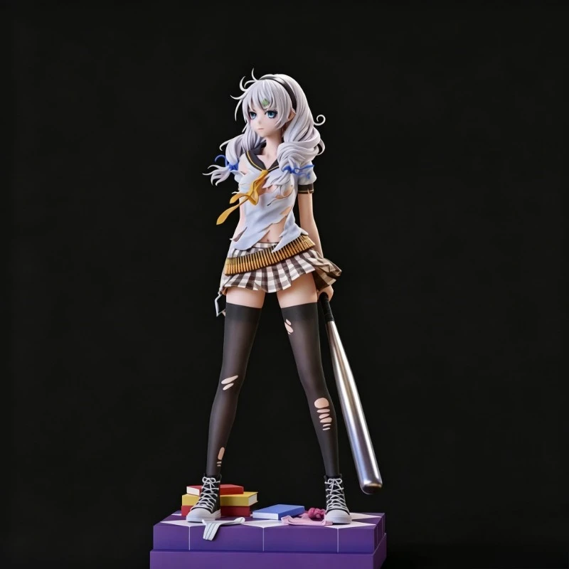 Juegos/Anime/Figuras/Muñecas, Serie de Chicas Hermosas GK Kiana 25CM, Prototipo de Chica Sexy y Hermosa, Adornos Estáticos Divertidos y Modernos para Otakus