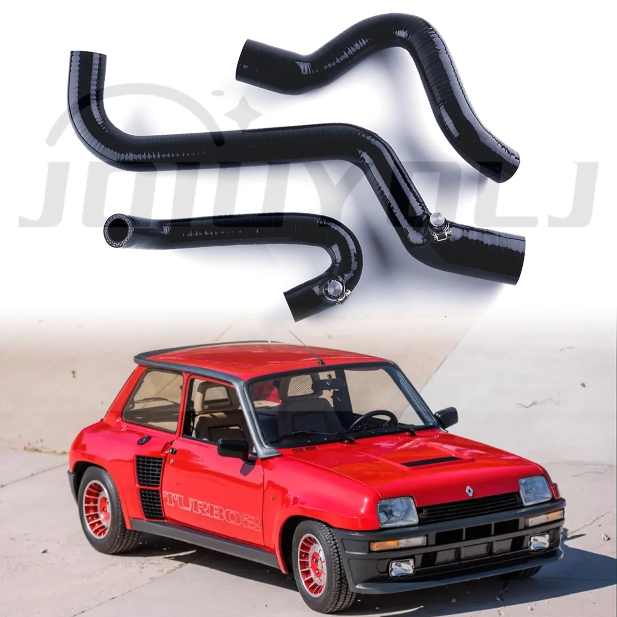 

3 Pcs Tubes For 1985-1996 Renault 5 GT Turbo Parts Main Water Silicone Coolant Hoses Kit Piping 11 Colors
