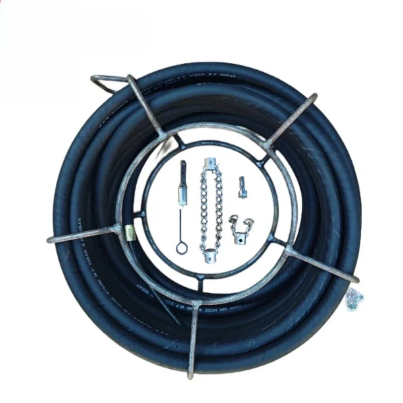 New Upgraded Impact Drill Sewer Dredger Double Layer Rotating Shaft Solid Spring Pipe Oil Cleaning Machine Tool