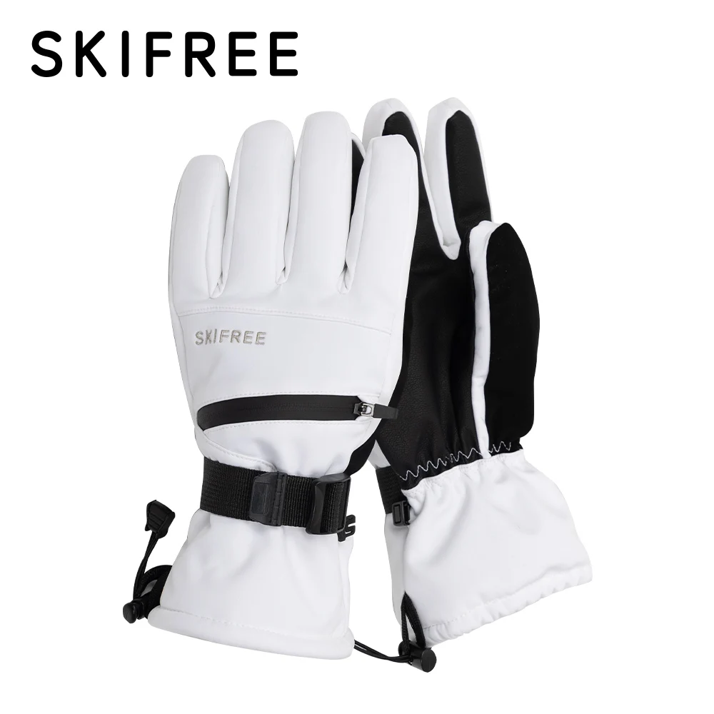 Ski & Snowboard Gloves – Waterproof, Warm, Touchscreen, Windproof, Thermal Insulated, Durable PU | SKIFREE S4