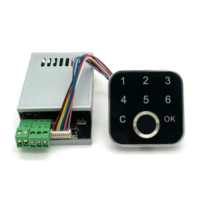 K226 fingerprint password circuit control board, programmable module, relay touchpoint output