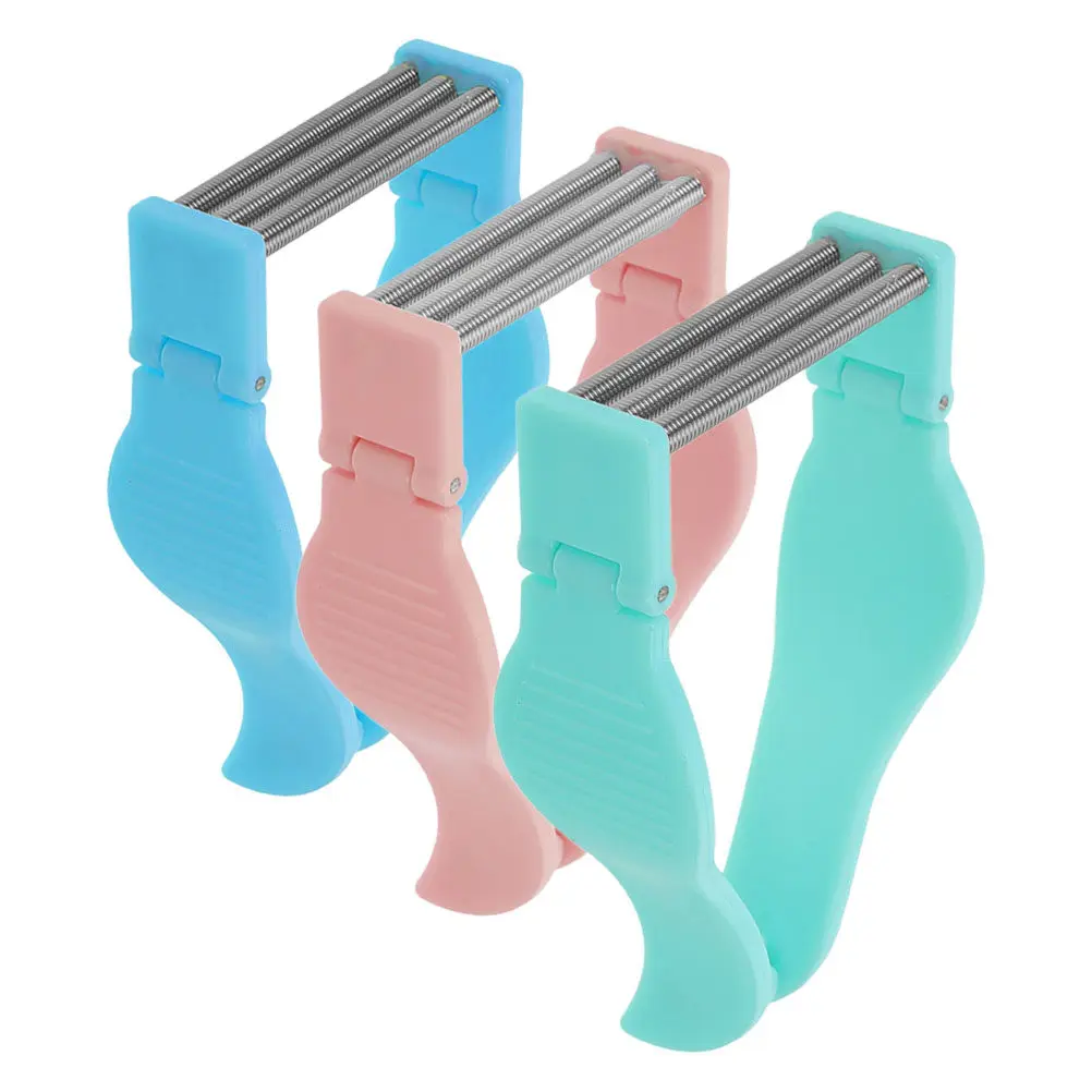 3Pcs Facial Hair Remover Lightweight Threading Epilator Smooth Shaving Clamp Portable Women Face Hair Removal Device