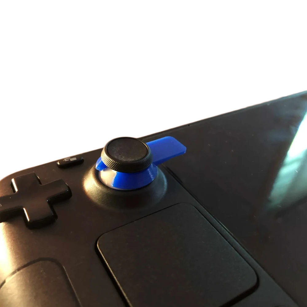 

​Stick Locks 2pcs for Steam Deck Game Console Joystick Holder Anti-drift Protector Black Blue