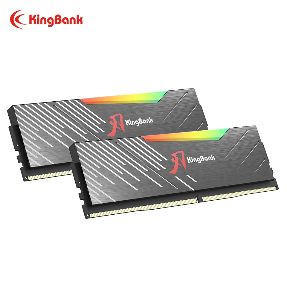KingBank DDR5 6000MHz 32GB (16GBx2) ブラック KingBank DDR5 32GB 6000MHz RGB RAM 16GBx2