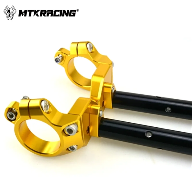 MTKRACING For YAMAHA YZF-R3 YZF-R25 2018-2024 Motorcycle Adjustable Clip On Fork Separate Handle Bar