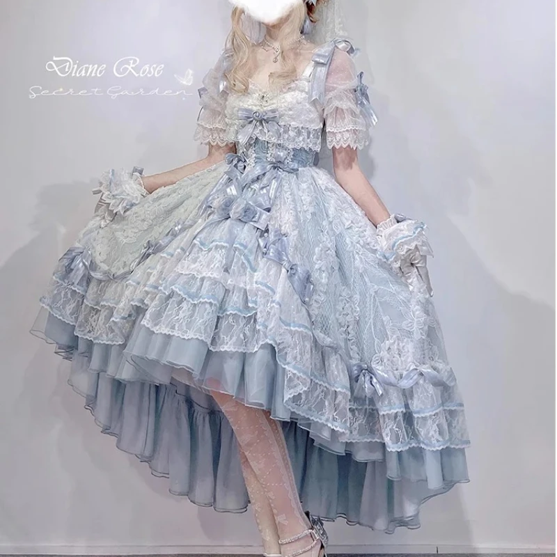 Vestidos de princesa estilo clásico francés elegante, novedad de verano, vestido de novia ajustado con hombros descubiertos y cintura alta para mujer