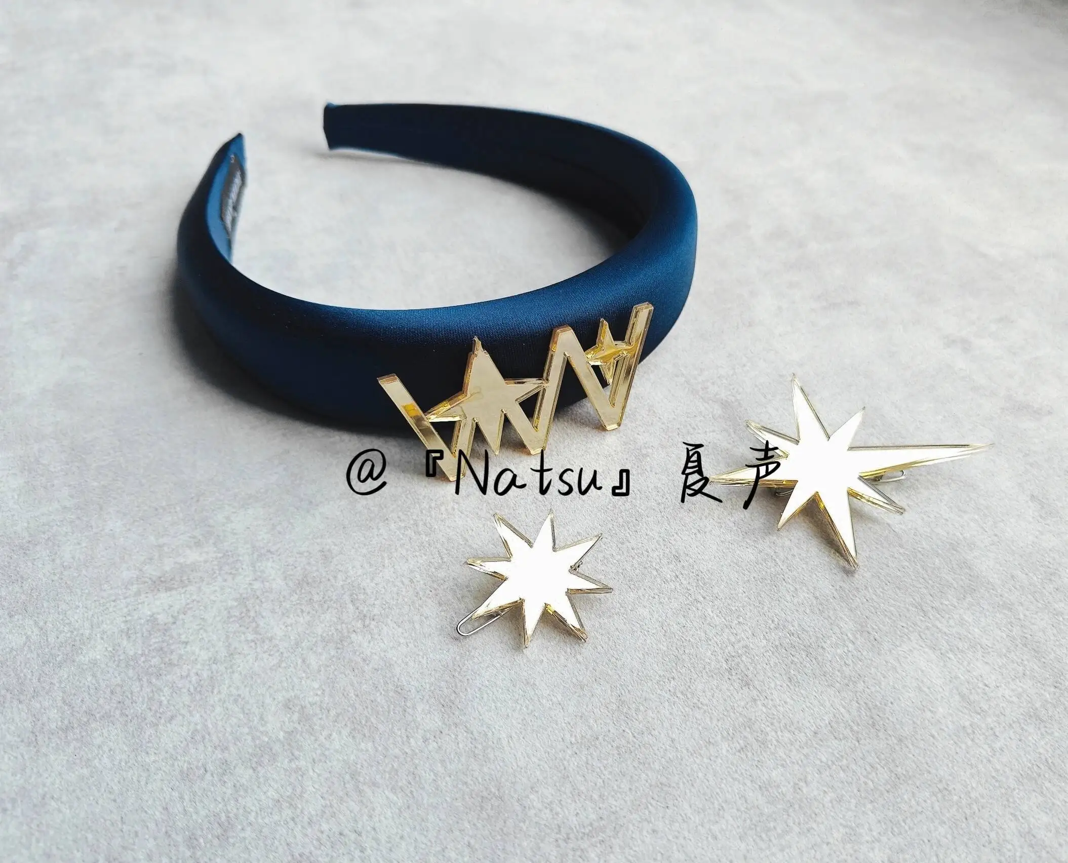 

Anime GAME Anime Cosplay Reverse:1999 Voyager Hair Accessories Headbands Surface Mount Eight Pointed Star Hairpin Acrylic