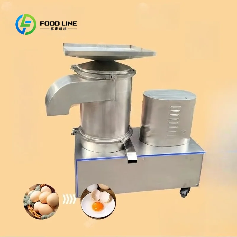 Custom High Capacity Fully Automatic Egg Cracker Machine High Precision Egg Liquid and Shell Separator