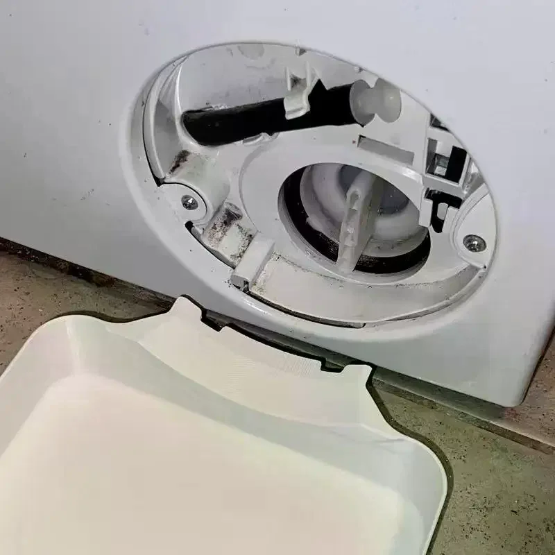 /TPz/Machine Drain Tray, Leakproof Water Collection Design, Prevents Floor Overflow During Filter Cleaning, Laundry Tool Washin
