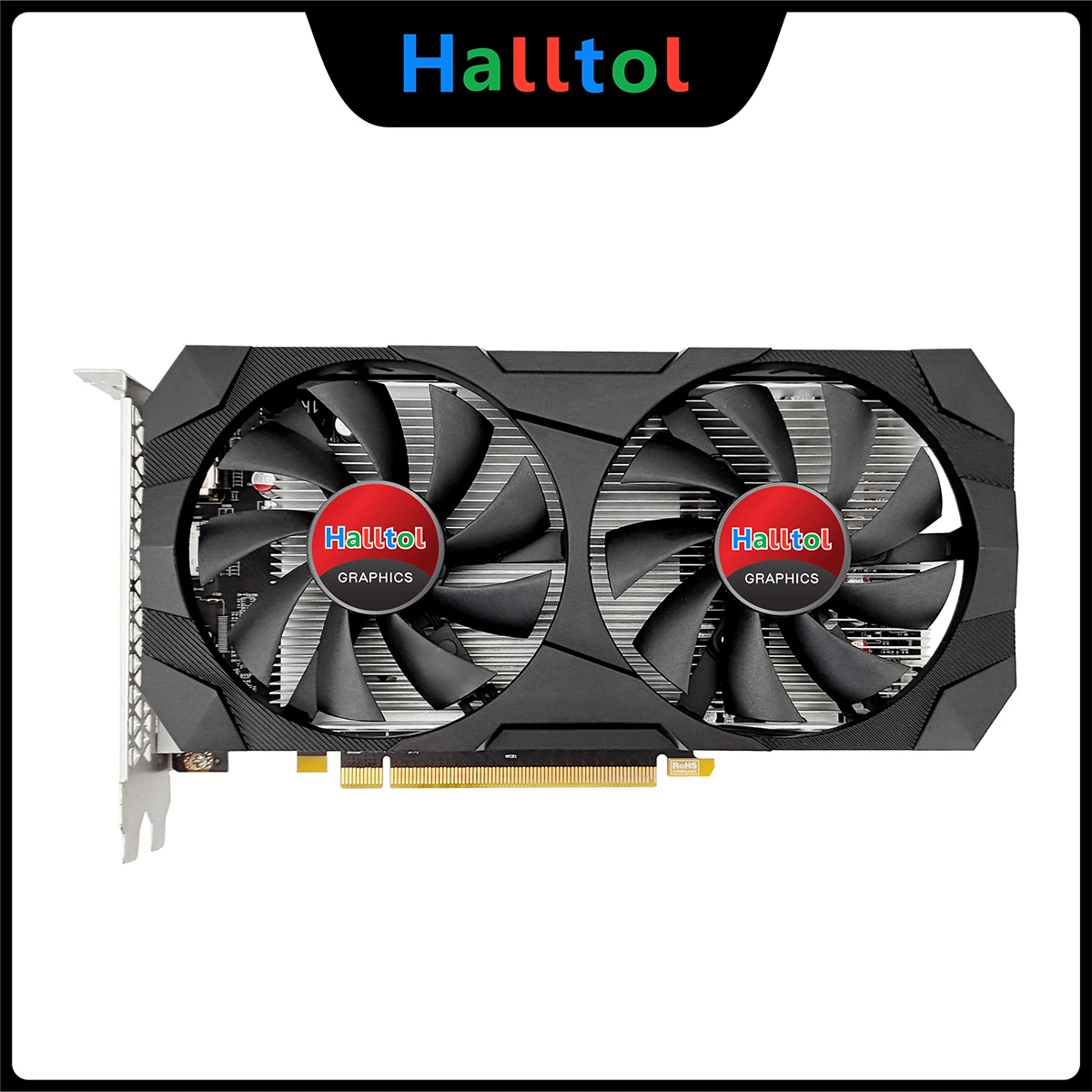 Imagem -02 - Halltol-placa Gráfica rx 580 gb 2048sp Gpu Rx588 Portas 8g Vídeo Vga Ddr5 Radeon Rx580 gb 2048 sp