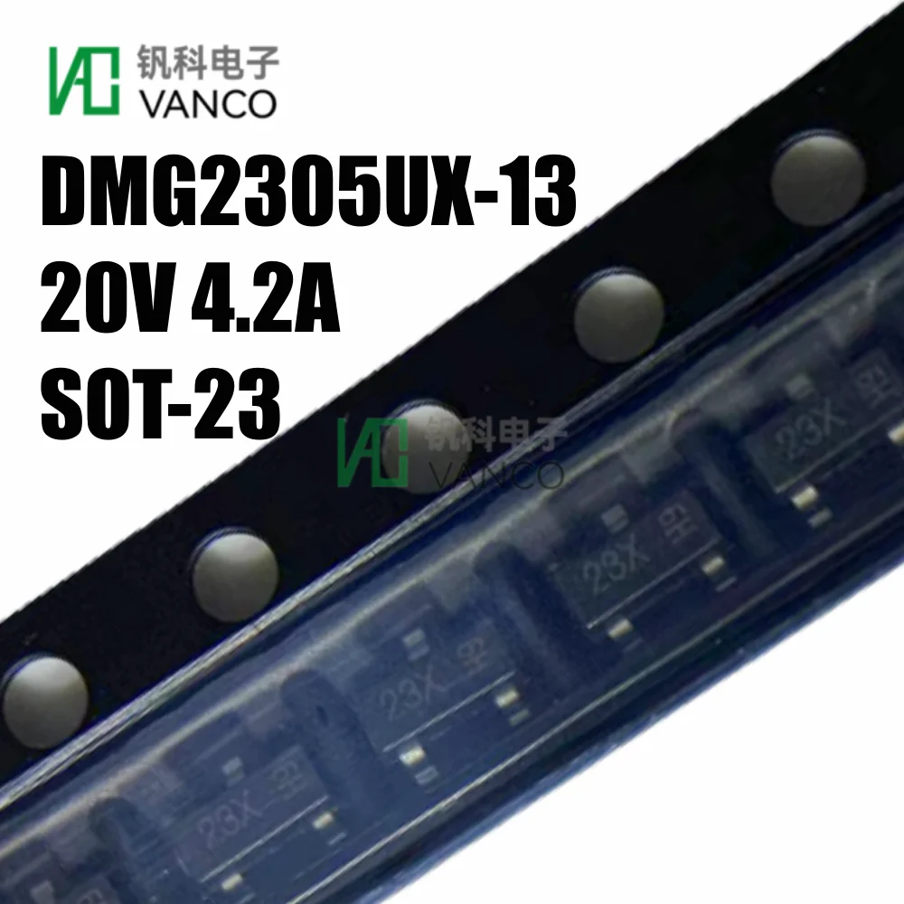 20/50/100pcs DMG2305UX-13 MOSFET P-CH 20V 4.2A SOT-23 In Stock