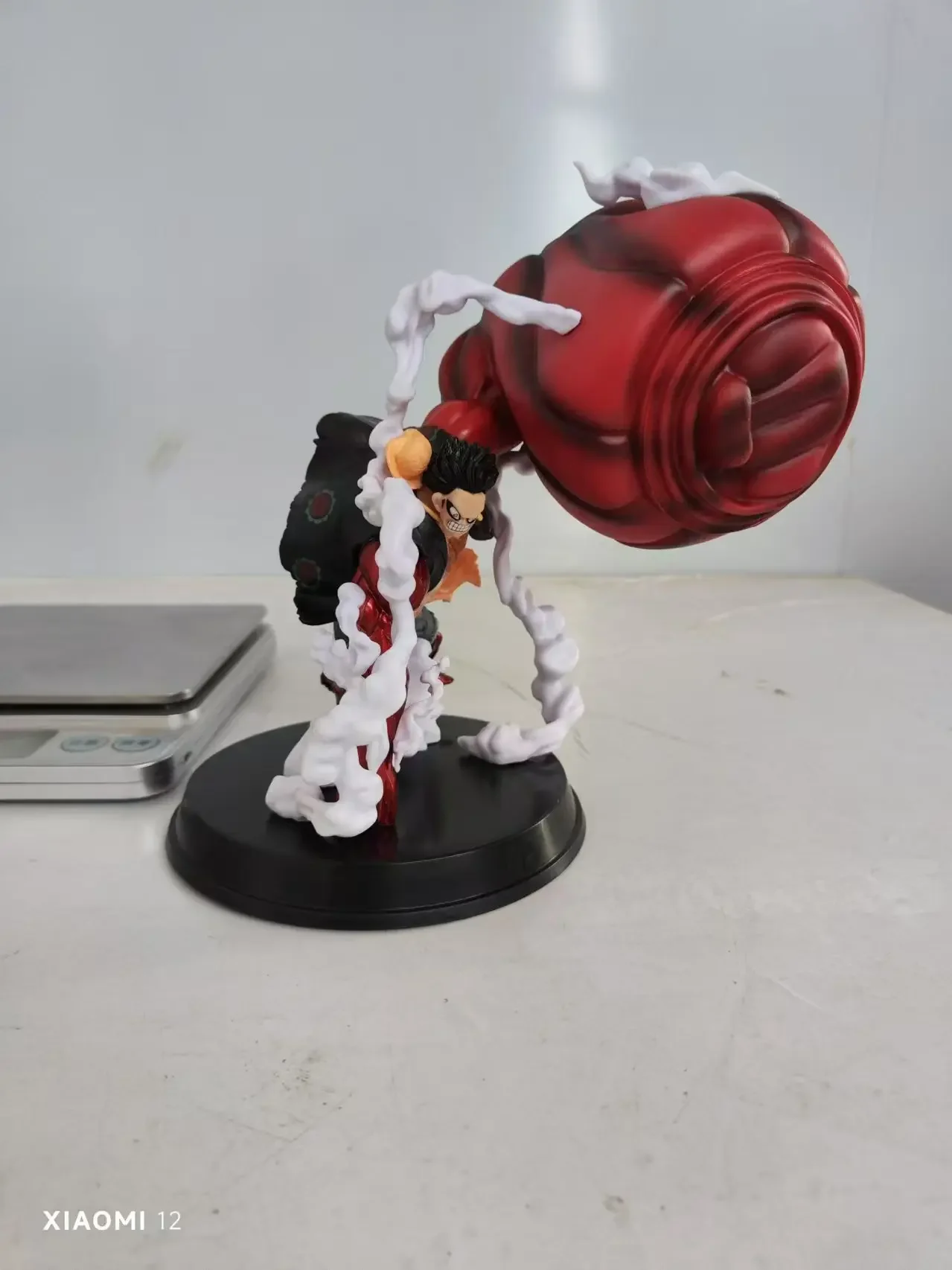 17CM Anime One Piece Gear Fourth Luffy Figure Luffy Giant Ape Monkey D Luffy Gear 4 Statue Model Gift Decoration
