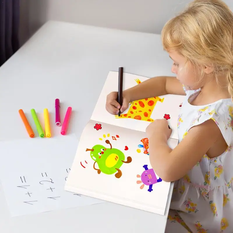 Sketchbook For Kids Graffiti Book 60 Sheets Kids Drawing Paper Kids Drawing Book Lightweight Drawing Notebook For Children