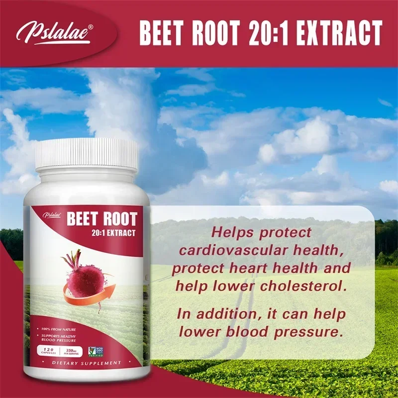 Beet Root - Supports Heart Health, Circulation, Immune System and Digestive System