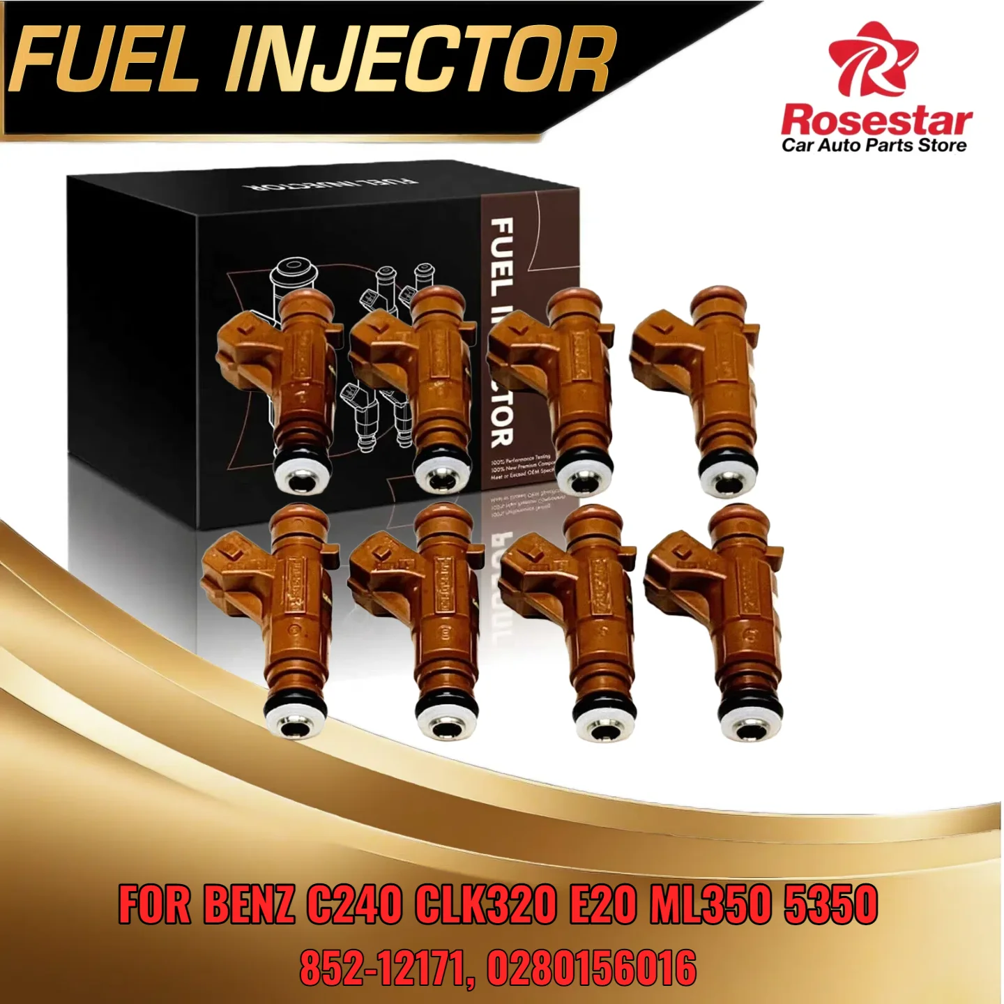 

Для Mercedes, 6 шт. комплект топливных форсунок подходит для двигателя 3,2 л 3,7 л 85212171 0280156016 C240 E320
