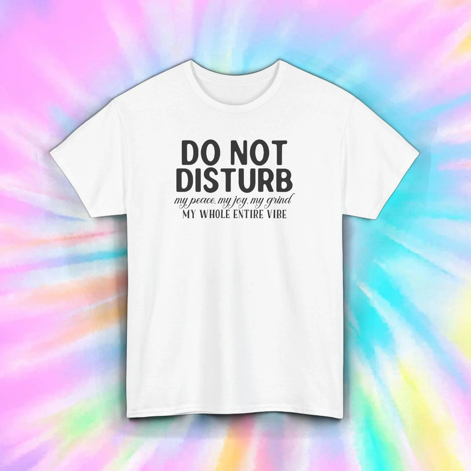 Ne pas déranger T-Shirt drôle paix et joie ambiance sarcasme T-Shirt S-5XL