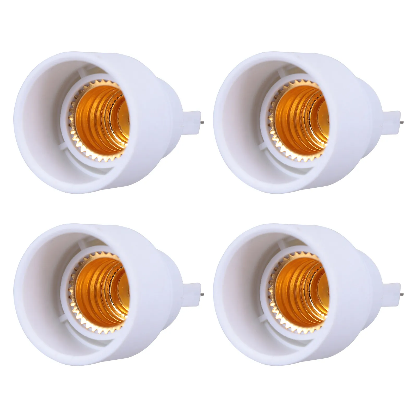 

4Pcs Lamp Holder Adapters G9 to E14 Light Socket Converters Long-Lasting Lamp Bulb Adapter for Home Hotel Light Bulb Converter