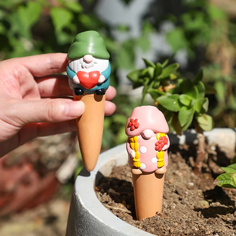 Cartoon Fairy Tale Dwarf Waterer Set 4pcs Home Garden Flower Pot Drip Drip Dripping Device Creative Flower Pot Watering Utensils view 2