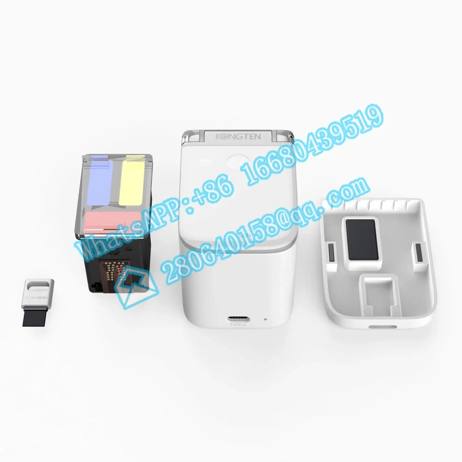 Smart Home Device Mini Full Color Printer, edible printer Handheld Inkjet Printer MBrush