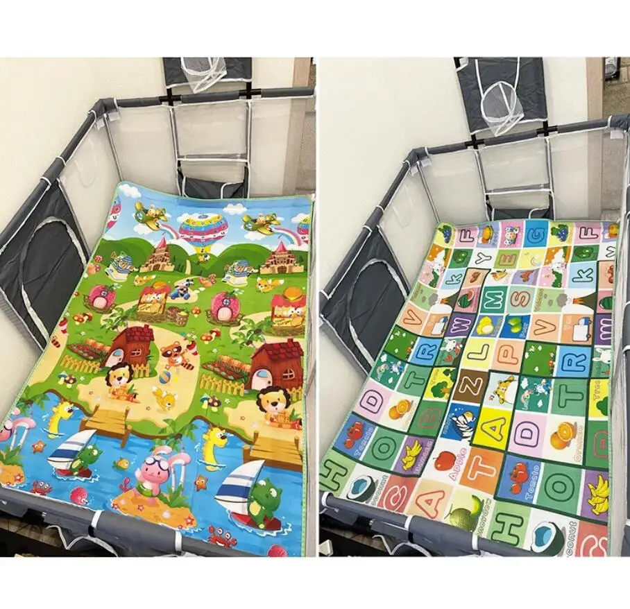 180*120*0.3cm Baby Crawling Play Puzzle Mat Children Carpet Toy Kid Game Activity Gym Developing Rug Outdoor Eva Foam Soft Floor