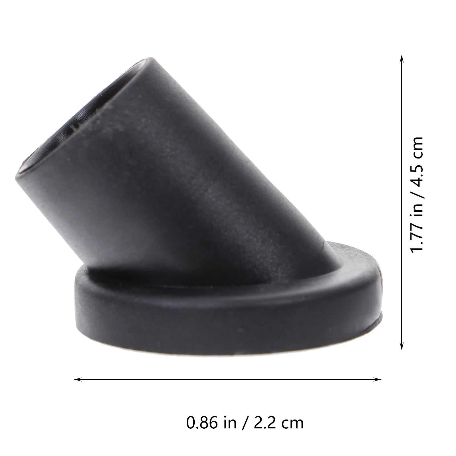 

20pcs Black Rubber Feet Pads for Furniture Chairs Tables Sofas Desk Stools Tilted Design Anti Scratch Floor Protectors Leg