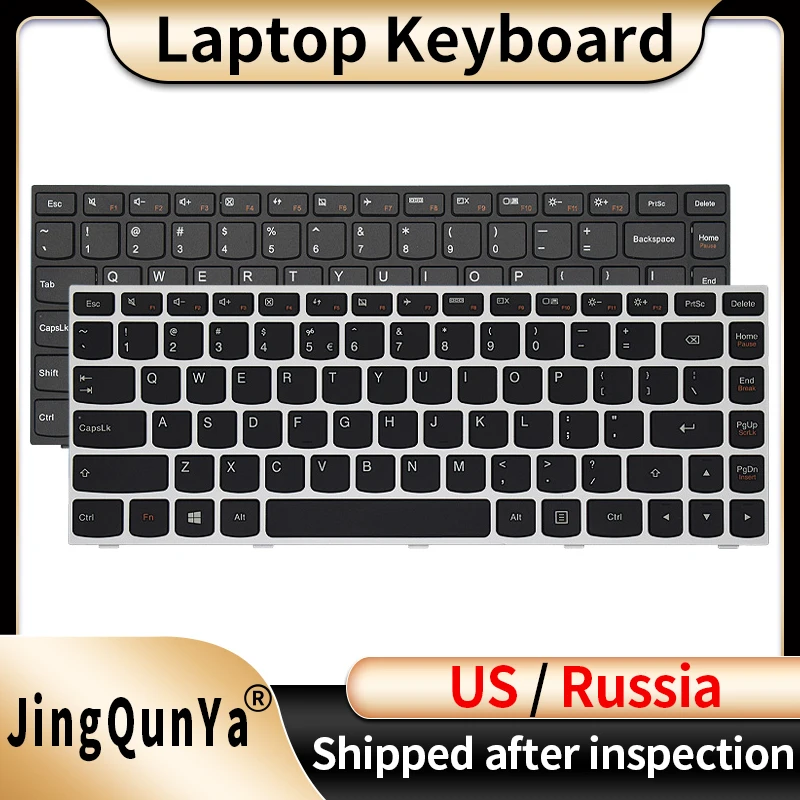 

US/RU/Russian Laptop Keyboard For Lenovo Ideapad flex 2 14 flex 2 14d 300-14IBR 300-14ISK V1000 V1070 V3000 Z40 B40 Z40 G40-70M