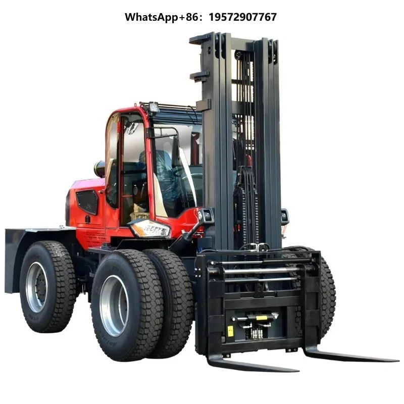 3-ton Forklift CP-50 Mini Forklift 4WD Single Stage Mast Indoor Use 2000mm Fork Length Seated/Standing