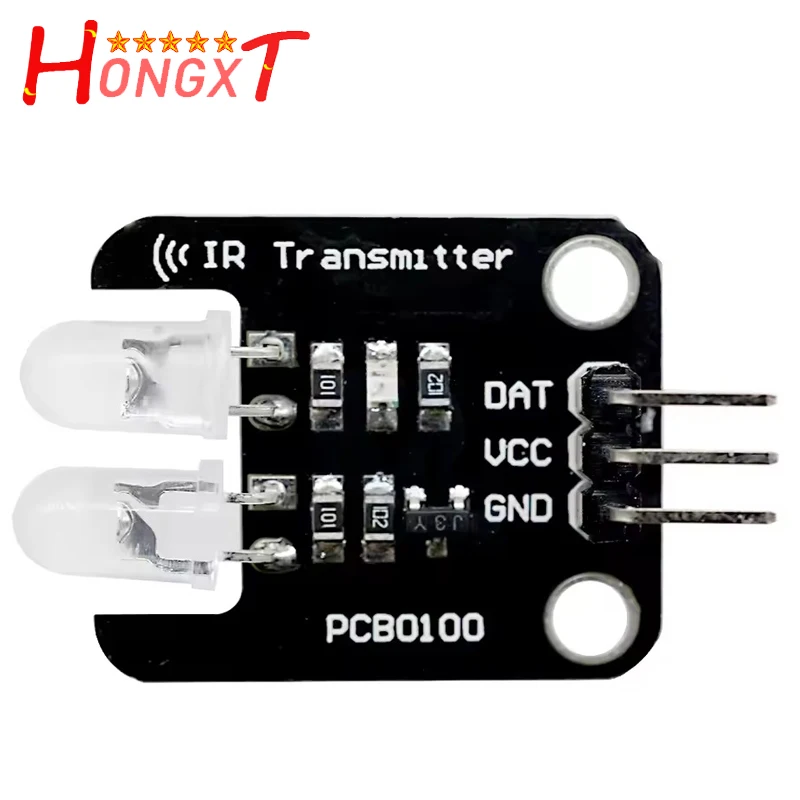 2-Channel Electronic Design Blocks Two-Way Infrared Transmitter Module Infrared Transmitter For Arduino 2CH Board