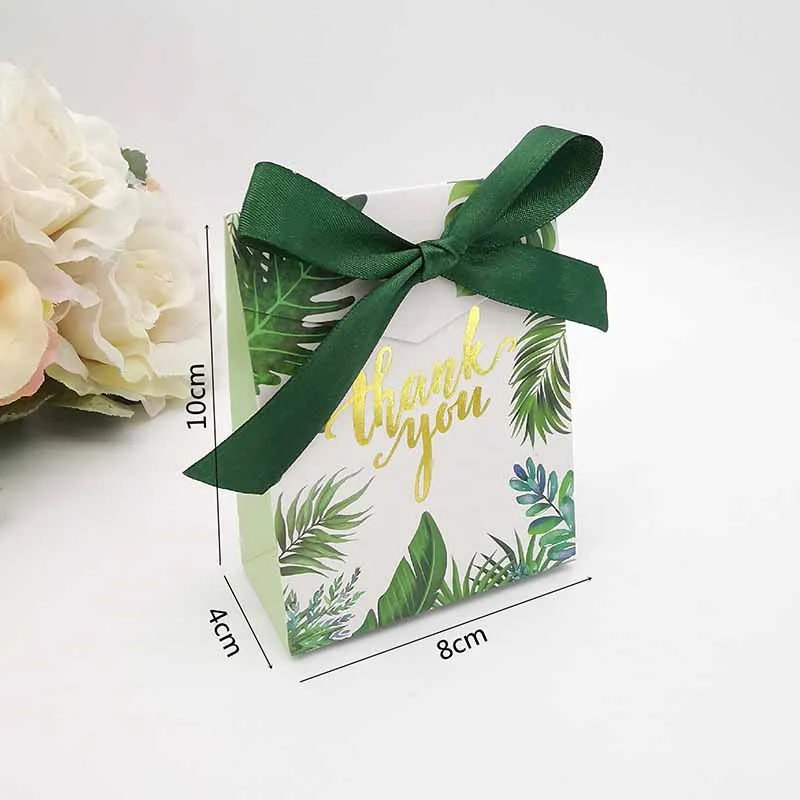10/20 Stück Dankeschön-Papier-Süßigkeiten-Geschenkboxen, Hochzeitsgeschenke, Schokoladen-Geschenkverpackungen für Gäste, Geburtstagsparty-Dekoration – Detail 2