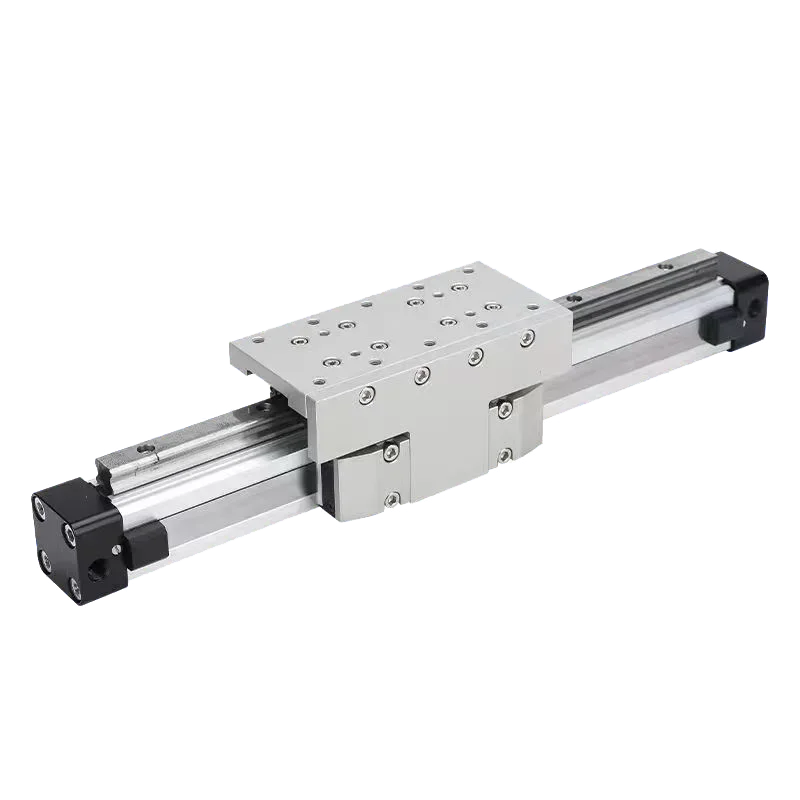 OSPP16/25/32-STL 200-300-400-500-600-700-800 السكتة الدماغية الطويلة عالية السرعة دليل ميكانيكي بدون قضبان اسطوانة هوائية اسطوانة