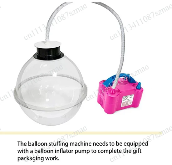 38cm Balloon Filling Machine, Birthday Party Decoration, Easy to Use Air Pump