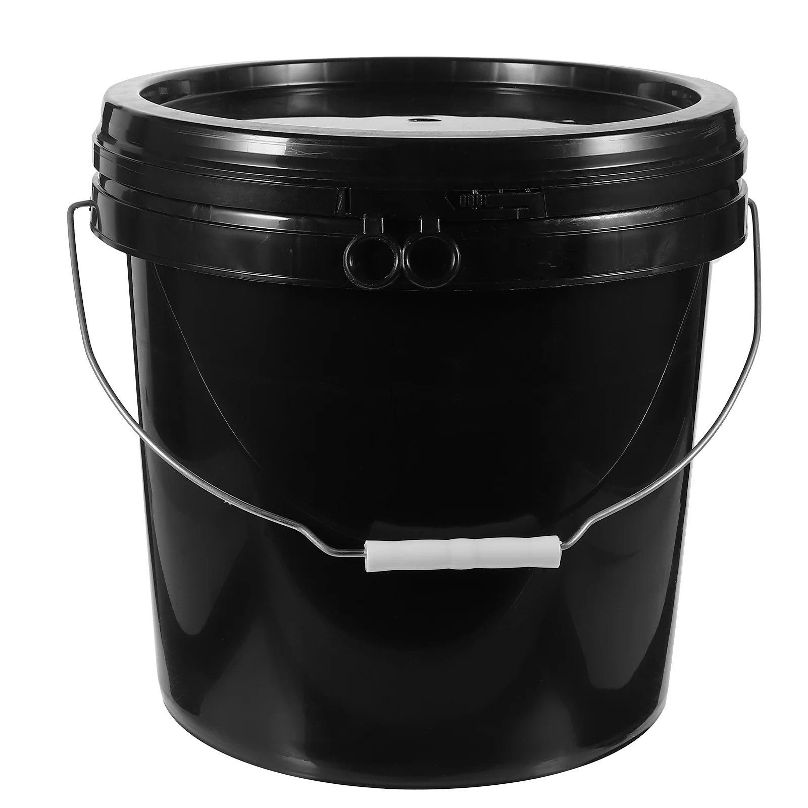 

10 Liter White Abs Bucket Storage Container Paint Outdoor Multi-functional 10L Practical with Lid Painting Hand-held Gallon