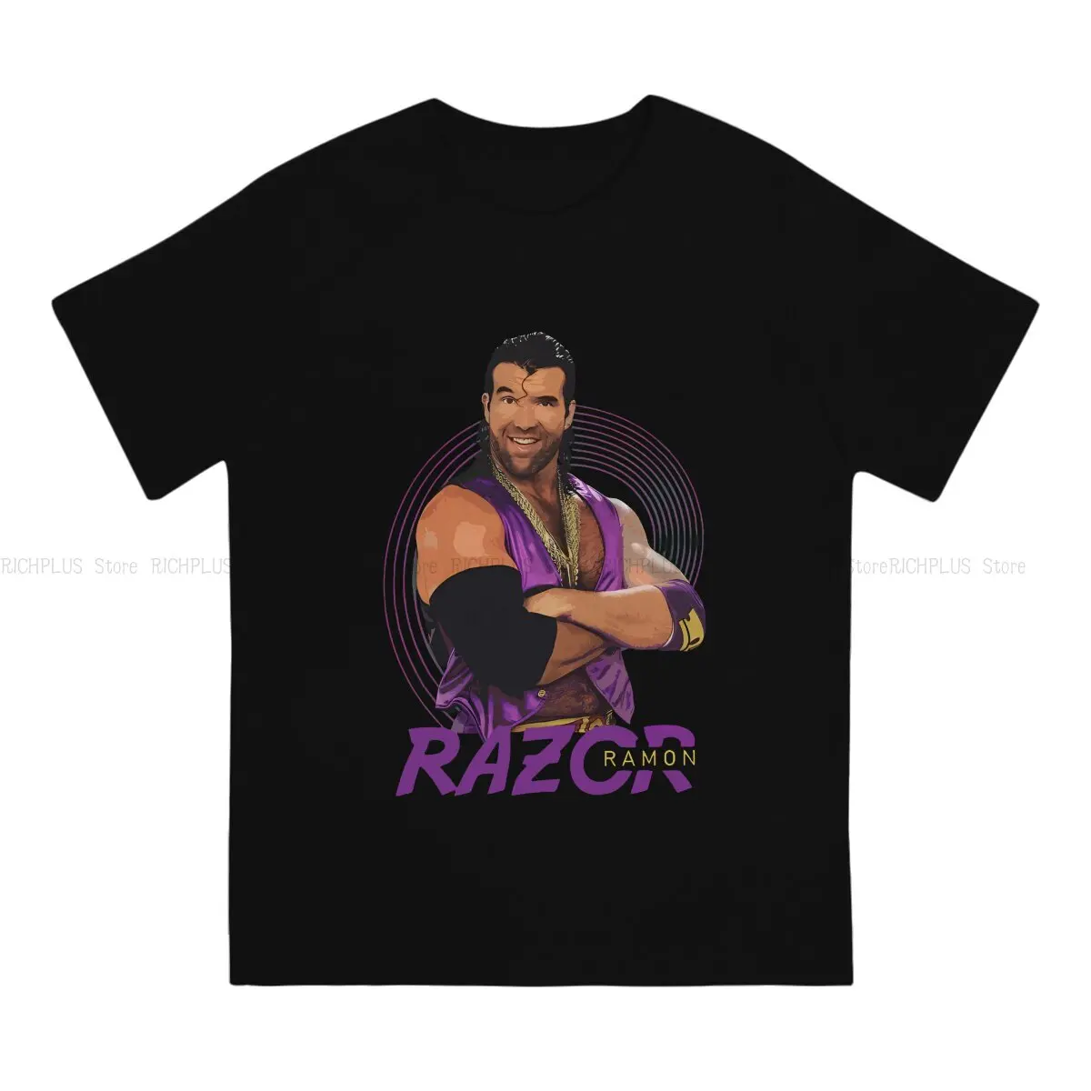 Razor Ramon Creative TShirt for Men Novelty Round Collar Polyester T Shirt Personalize Birthday Gifts OutdoorWear