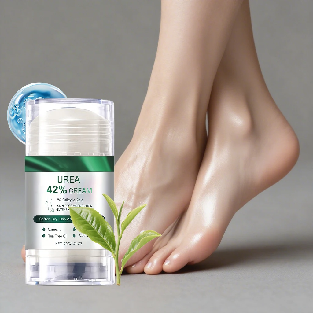 Foot Cracked Repair Stick Soften Dry Rough Exfoliate Dead Skin Improve Dull‑looking Intensive Moisturizing Heel Maintenance Balm